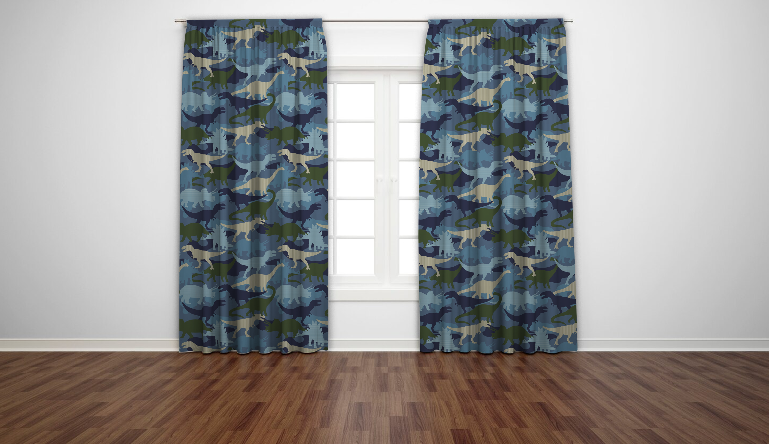 Set de Cortinas Dinos